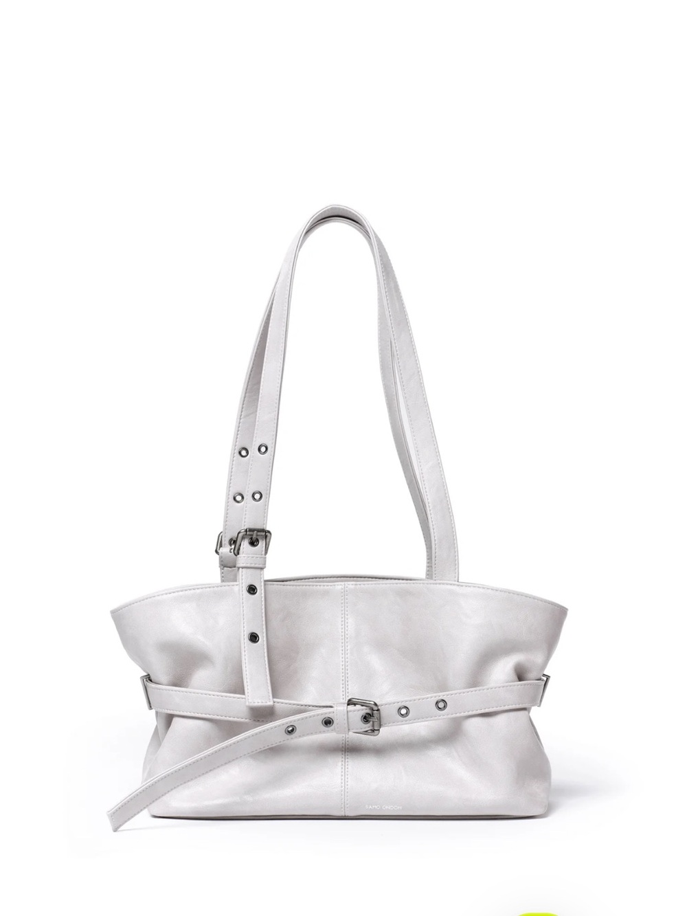 Samo Ondoh Le Belt Bag in Baked White